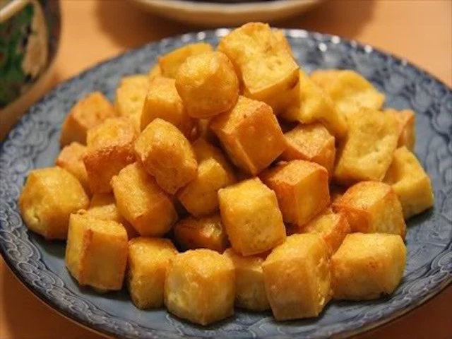 Đậu phụ rán thơm ngon