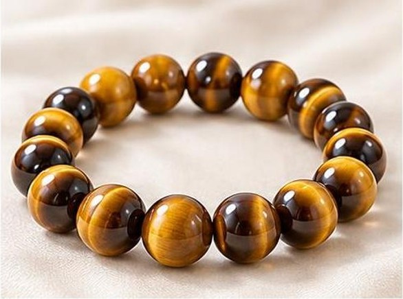 Vòng đá mắt hổ tâm vàng