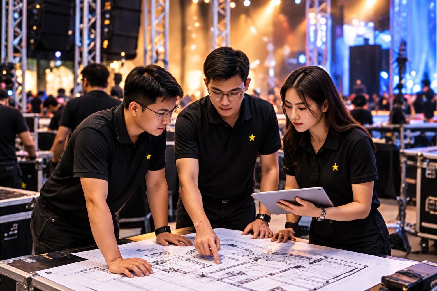 Đội ngũ Toả Sáng Event tư vấn sự kiện