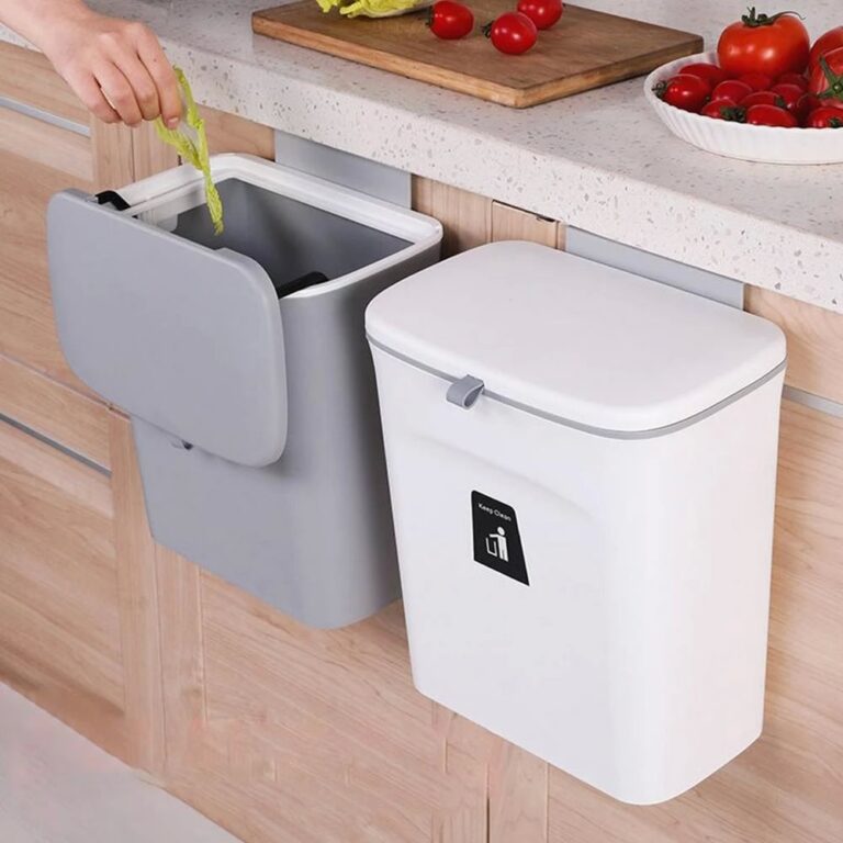 Thùng rác treo gắn tủ bếp
