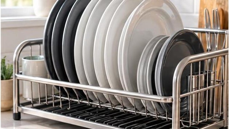 Kệ chén đĩa: gọn bếp, tiện mỗi ngày
