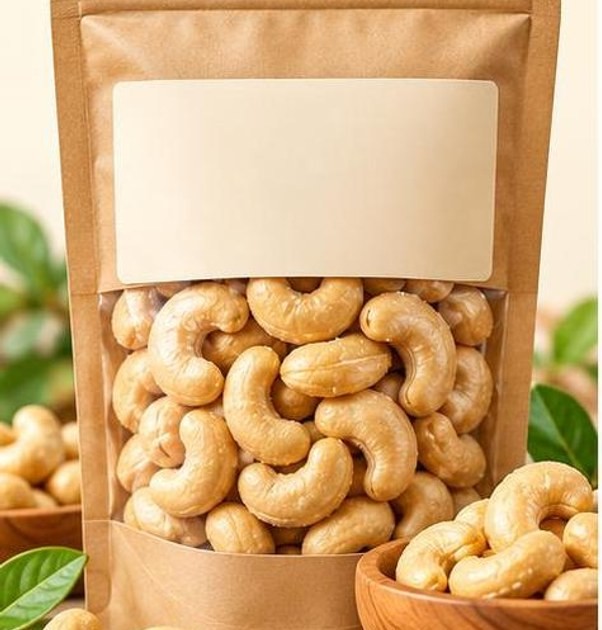 Hạt điều rang muối bóc vỏ nguyên hạt 500g