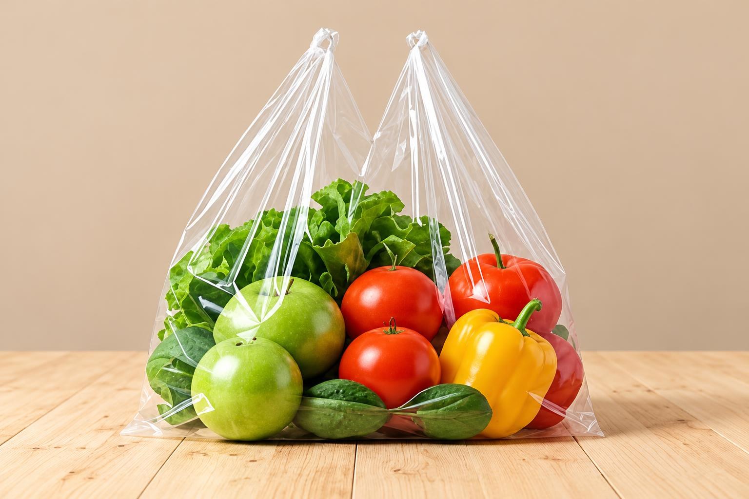 Túi siêu thị trái cây