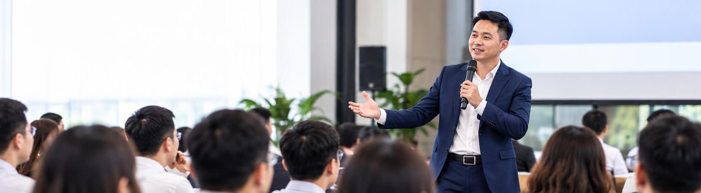 Chuẩn bị cho buổi thuyết trình đầu tiên