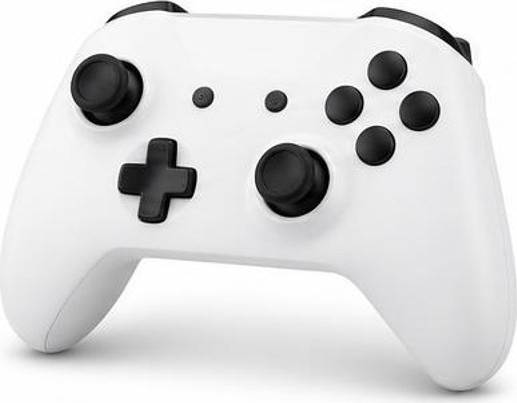 Tay cầm chơi game không dây trắng