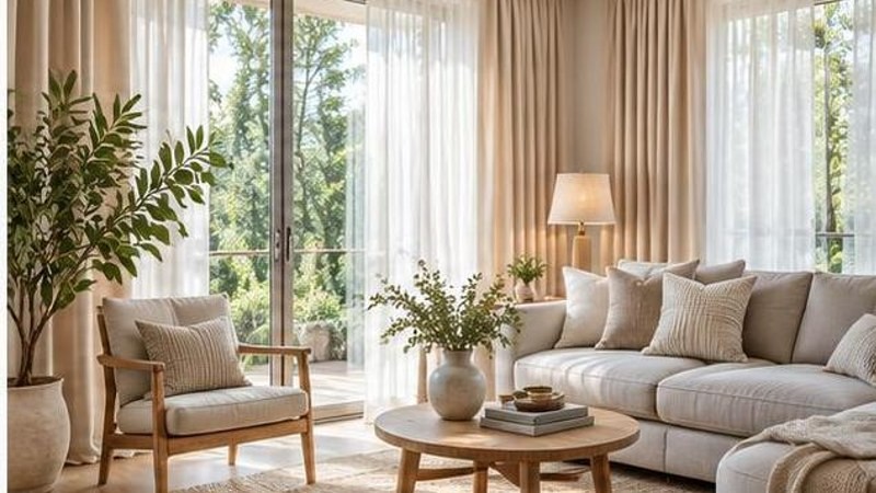 Những kiểu rèm làm mới không gian