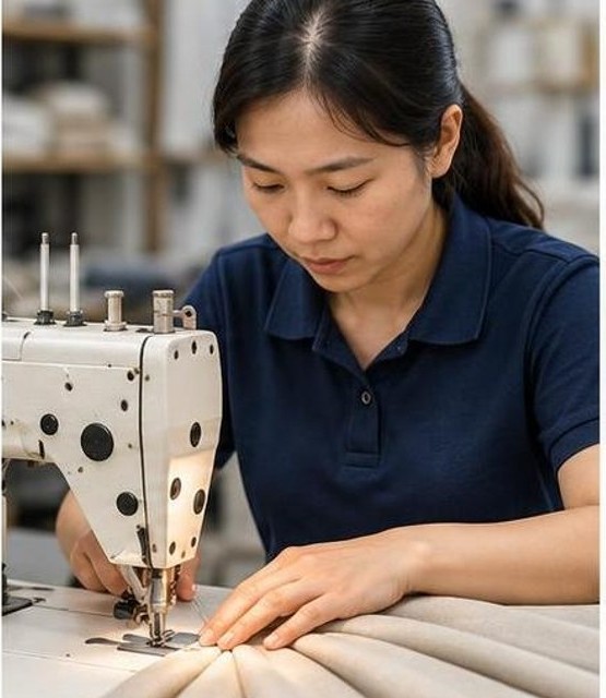 May rèm theo yêu cầu
