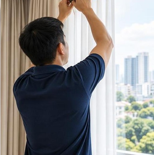 Lắp đặt rèm tận nhà