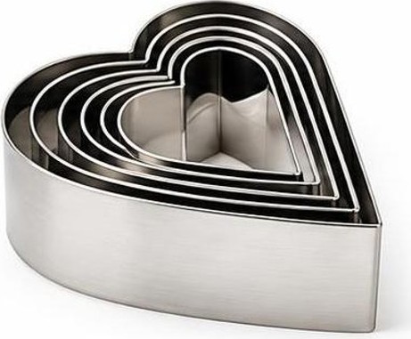 Khuôn mousse tim inox 304