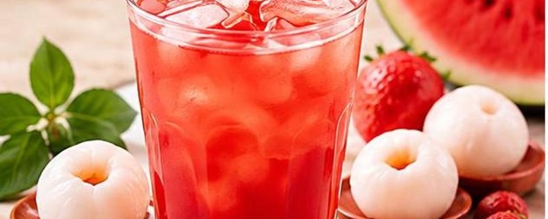 Trà vải dưa hấu