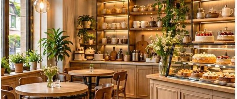 Quán trà sữa có chỗ ngồi