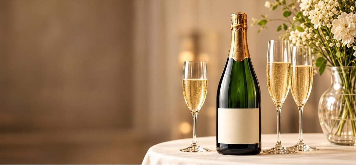 Champagne cho tiệc mừng