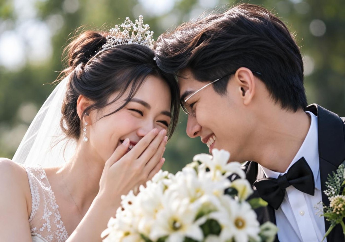 Cô dâu chú rể Khoảnh Khắc