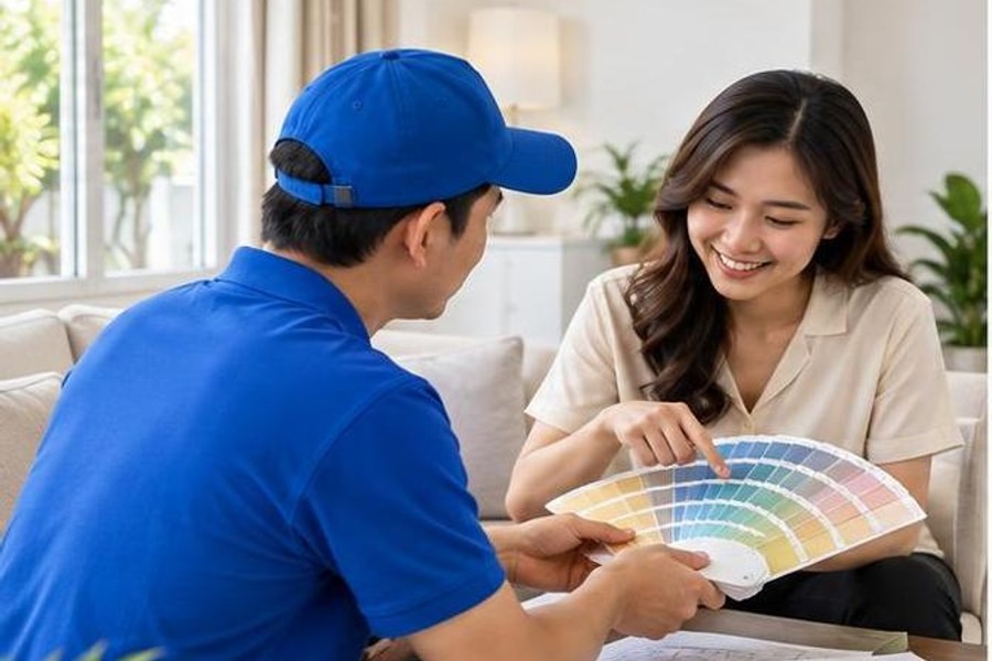 Tư vấn sơn sửa nhà
