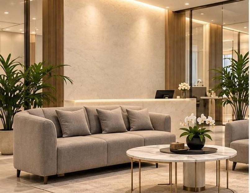 Khu vực đón tiếp