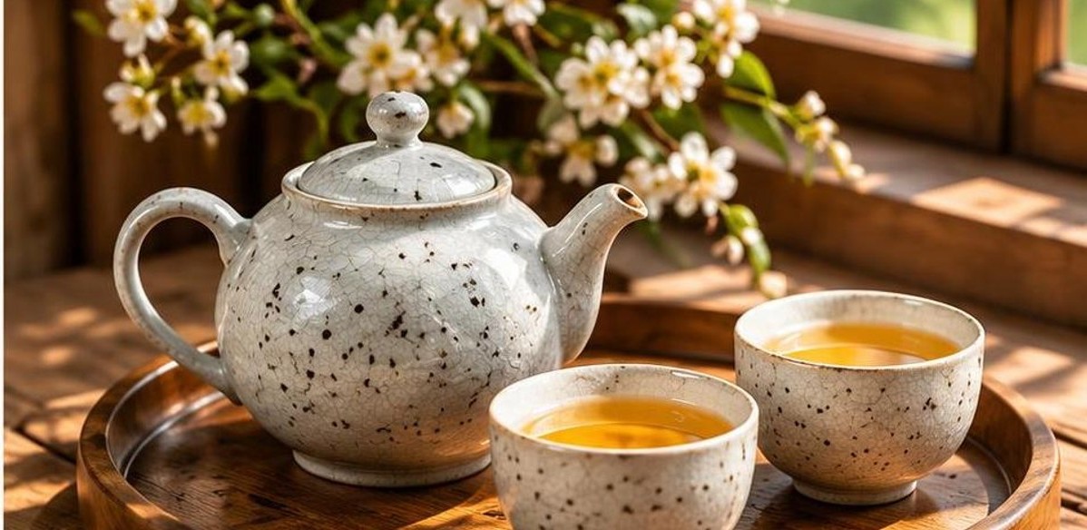 Bộ ấm chén sum vầy