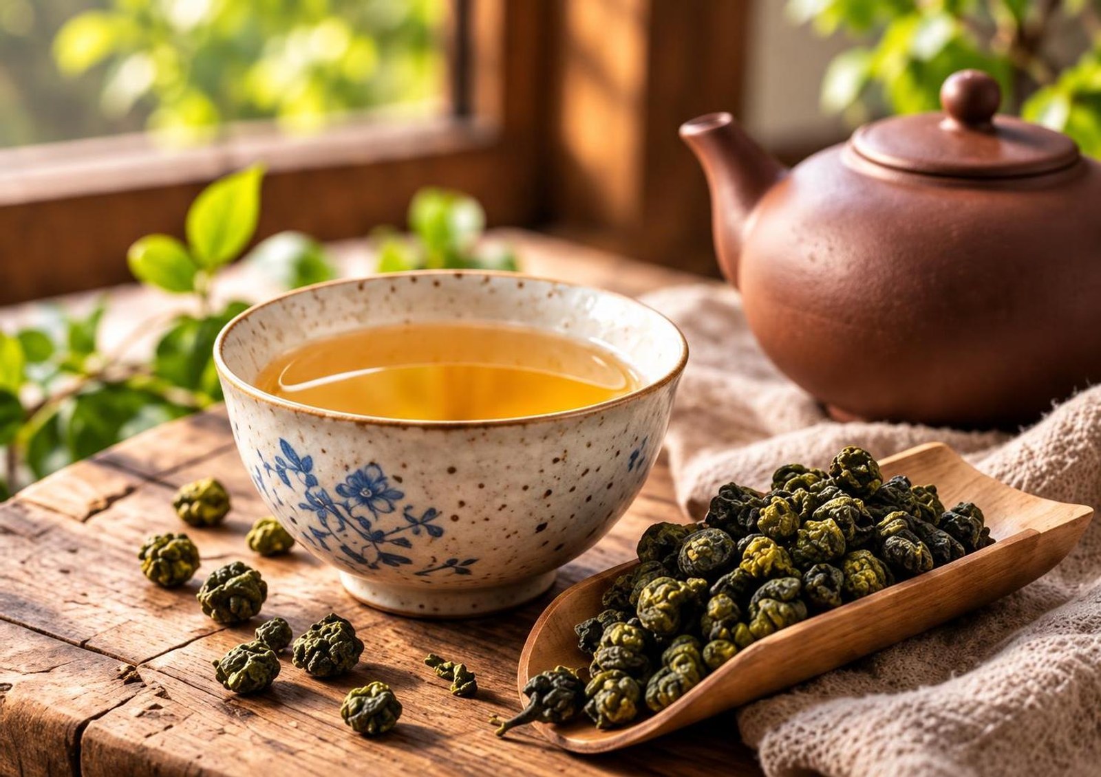 Chén trà và ấm trà