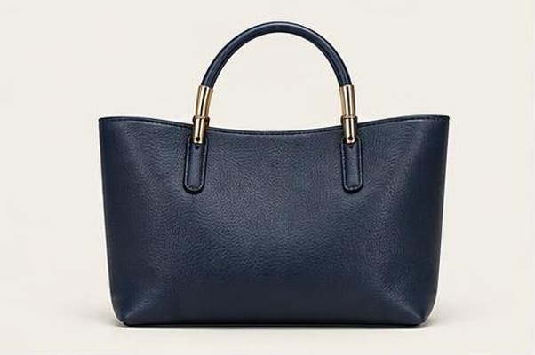 Túi tote da bò quai hợp kim
