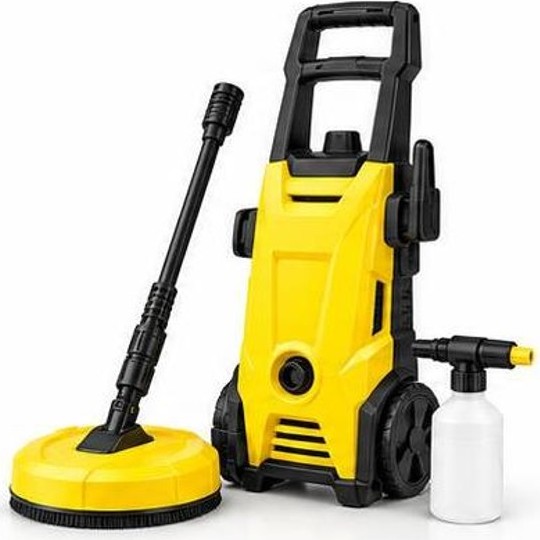 Máy phun rửa áp lực cao kèm đầu chà