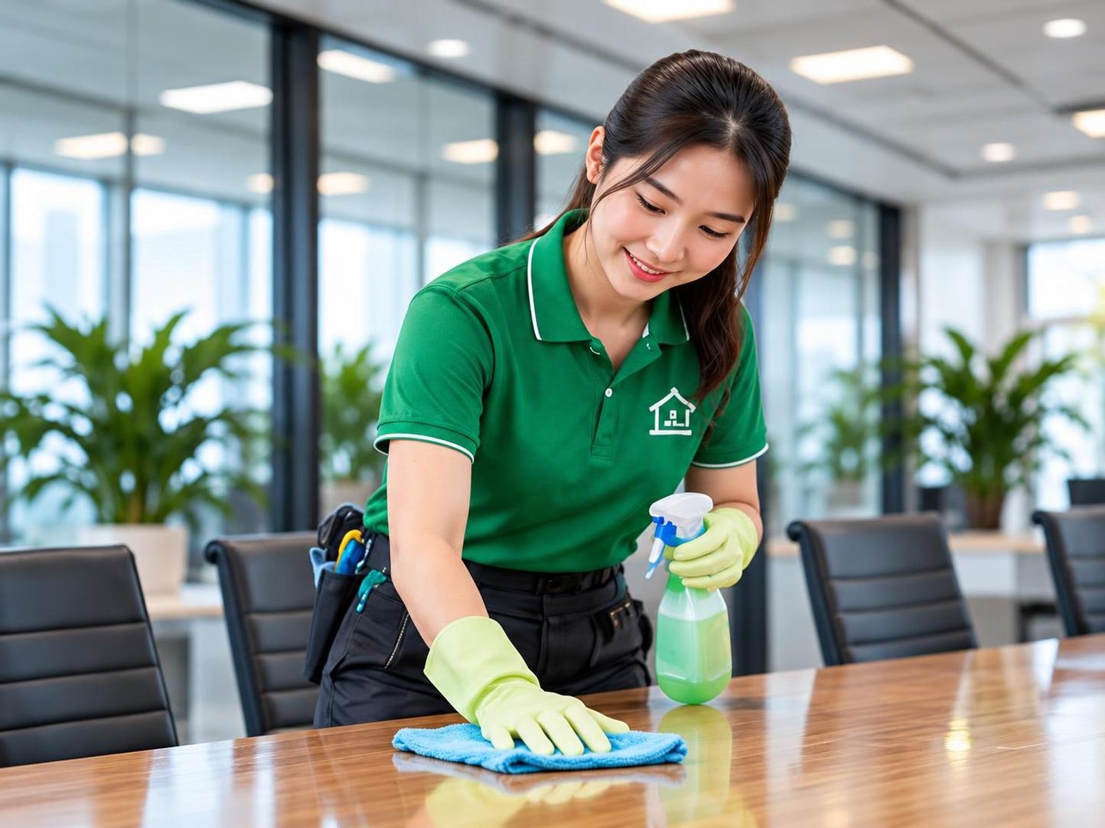 Nhân viên Ngăn Nắp vệ sinh văn phòng