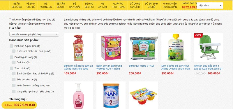 Mẫu-website-bán-hàng-mẹ-và-bé