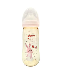 Bình sữa PPSU PLUS 330ML - Thỏ hồng