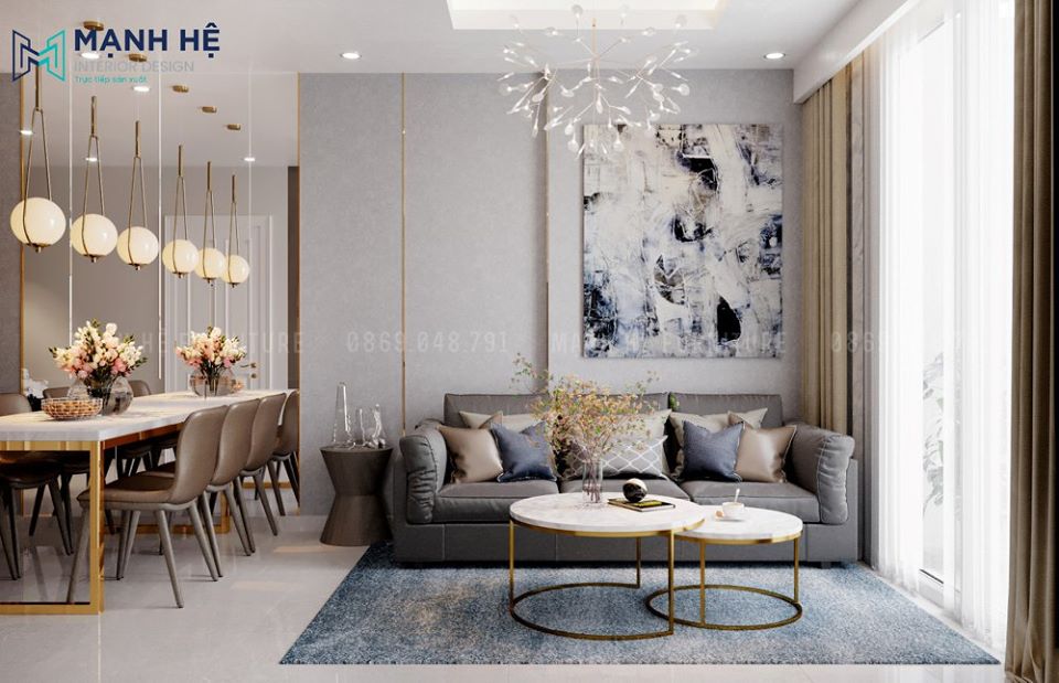 thiết kế phòng khách