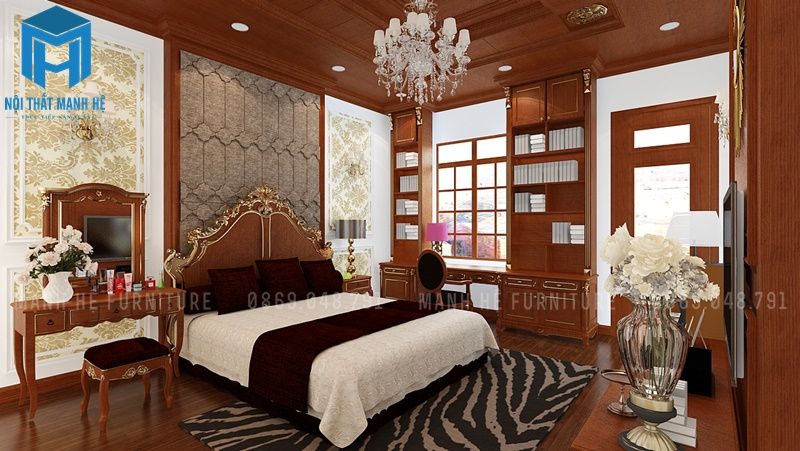 phòng ngủ tân cổ điển