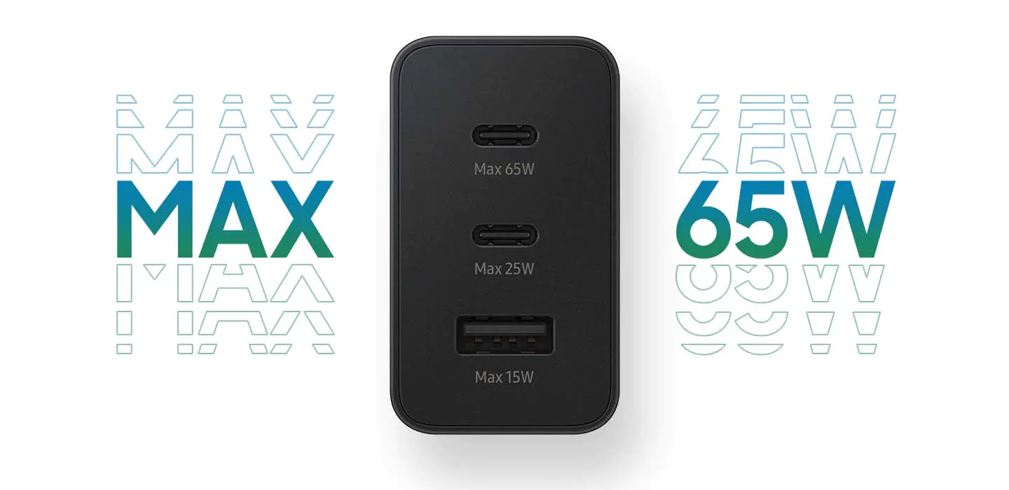 Củ sạc ba cổng T6530 (Max 65W)