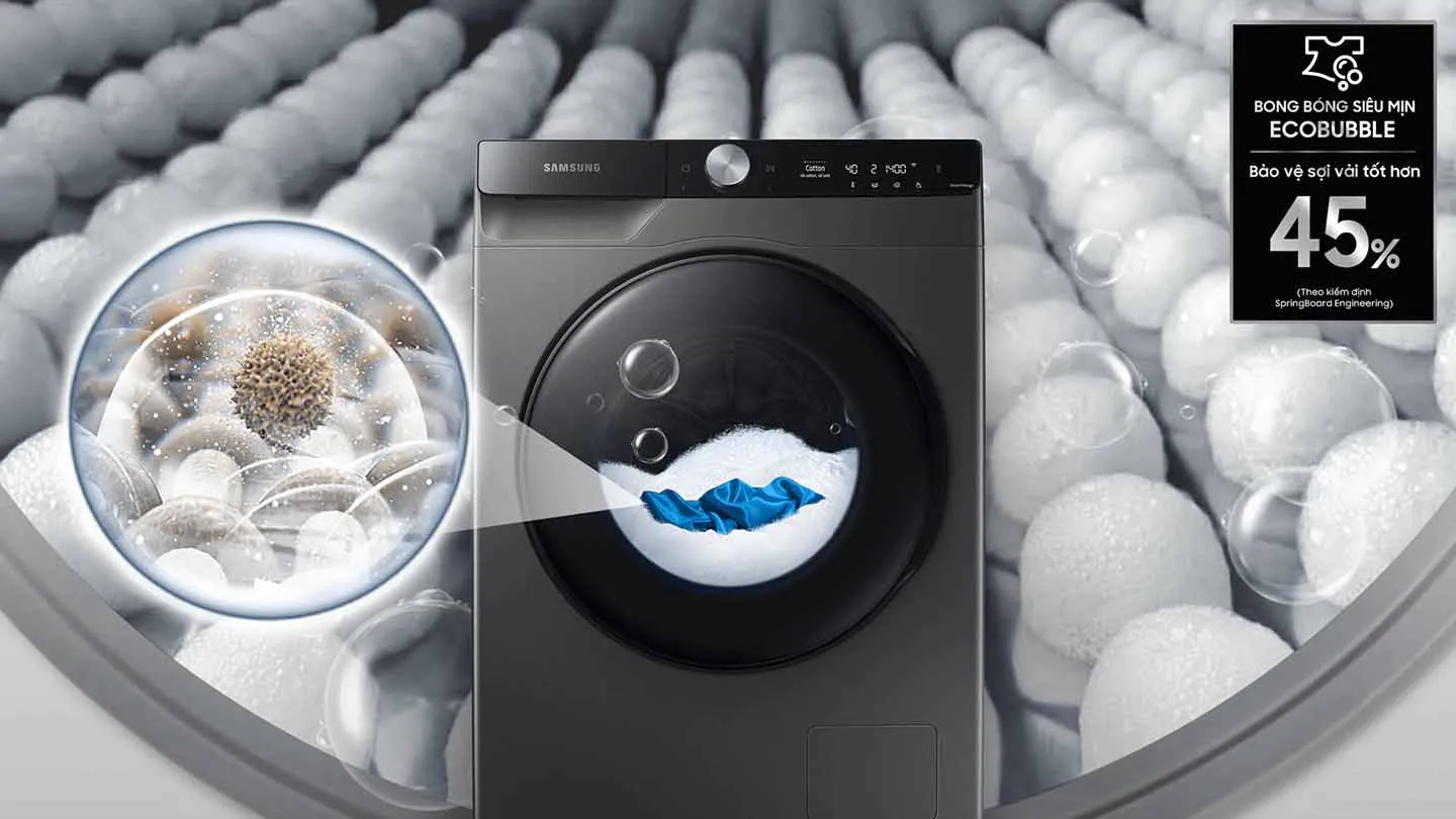 Máy giặt thông minh AI EcoBubble™ 10kg (WW10TP54DSB)