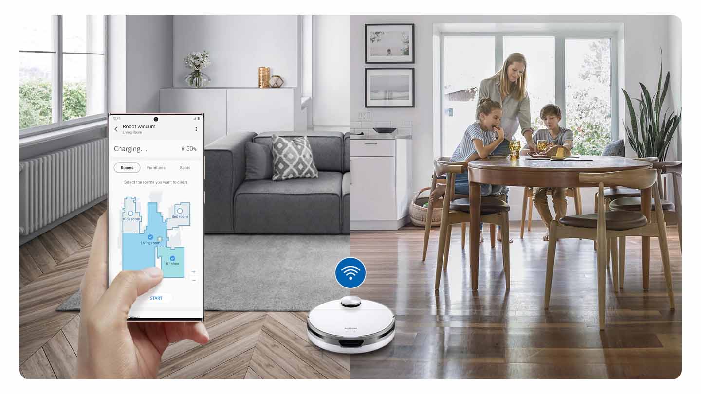 Robot hút bụi vượt trội Jet Bot+ (VR30T85513W)