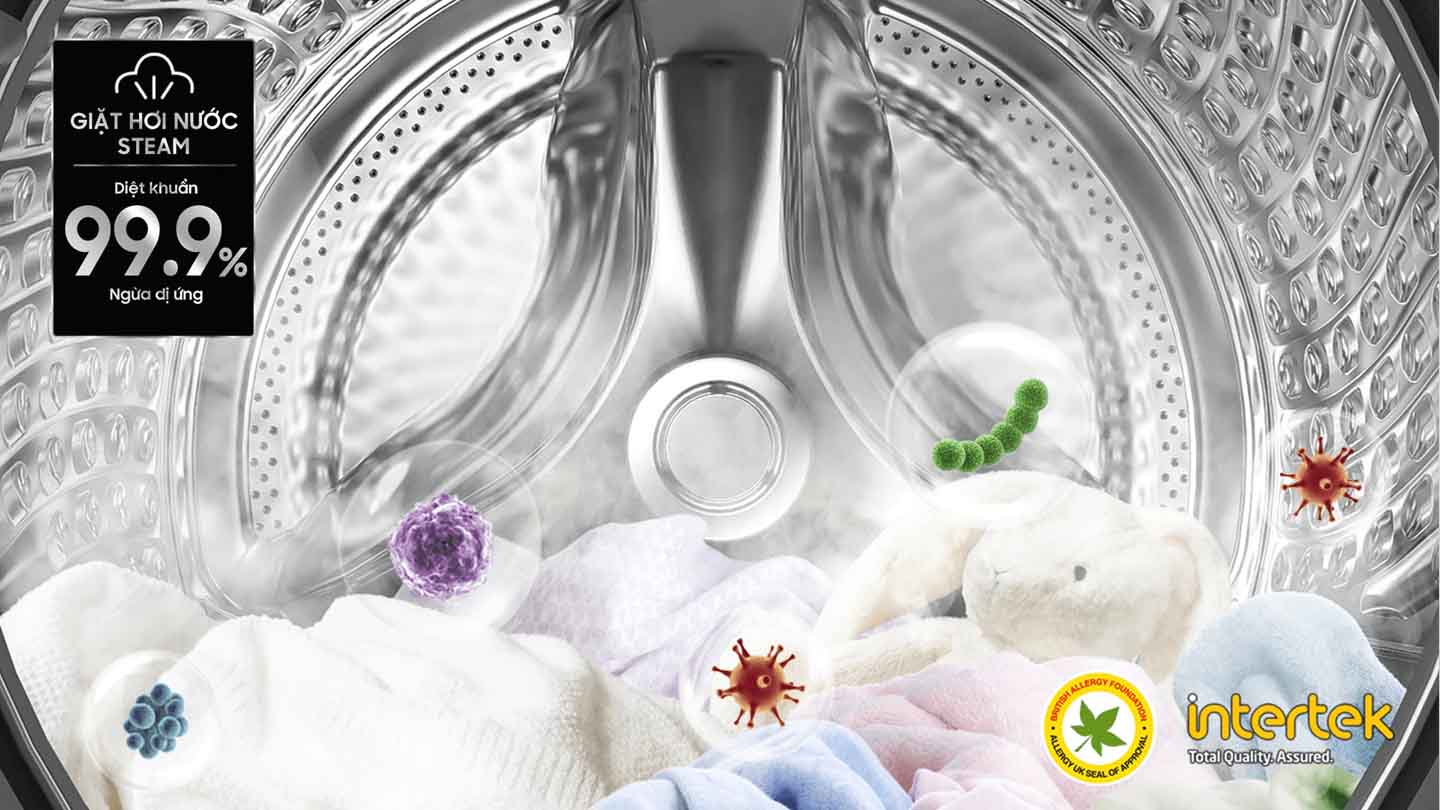 Máy giặt thông minh AI EcoBubble™ 9kg (WW90TP44DSH)