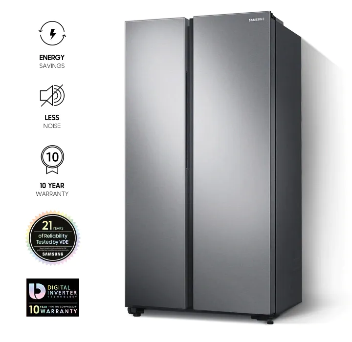 Tủ lạnh Side by Side 680L (RS62R5001B4SV)
