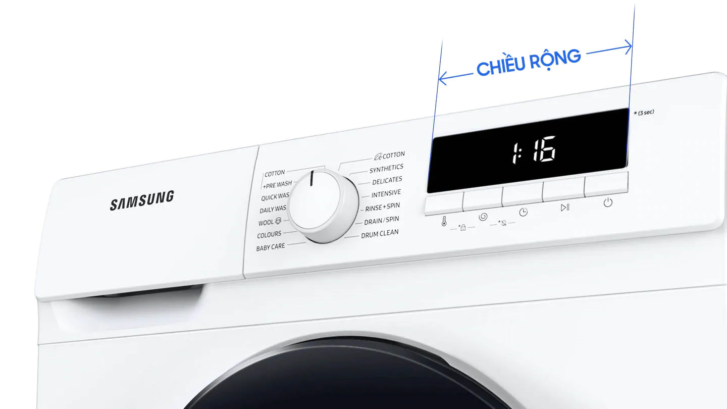 Máy giặt cửa trước Digital Inverter 9kg (WW90T3040WW)