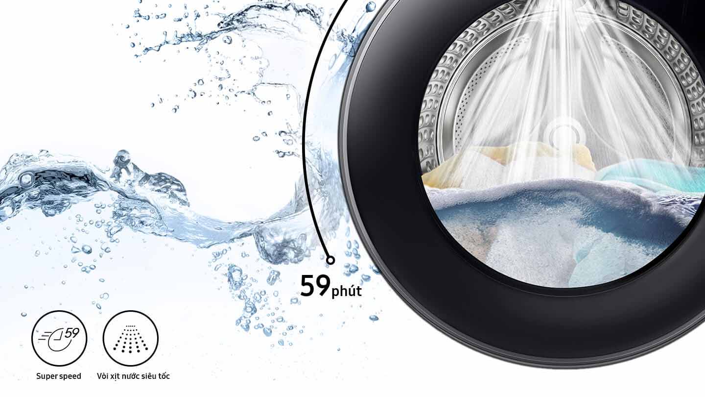 Máy giặt thông minh AI EcoBubble™ 10kg (WW10T634DLX)