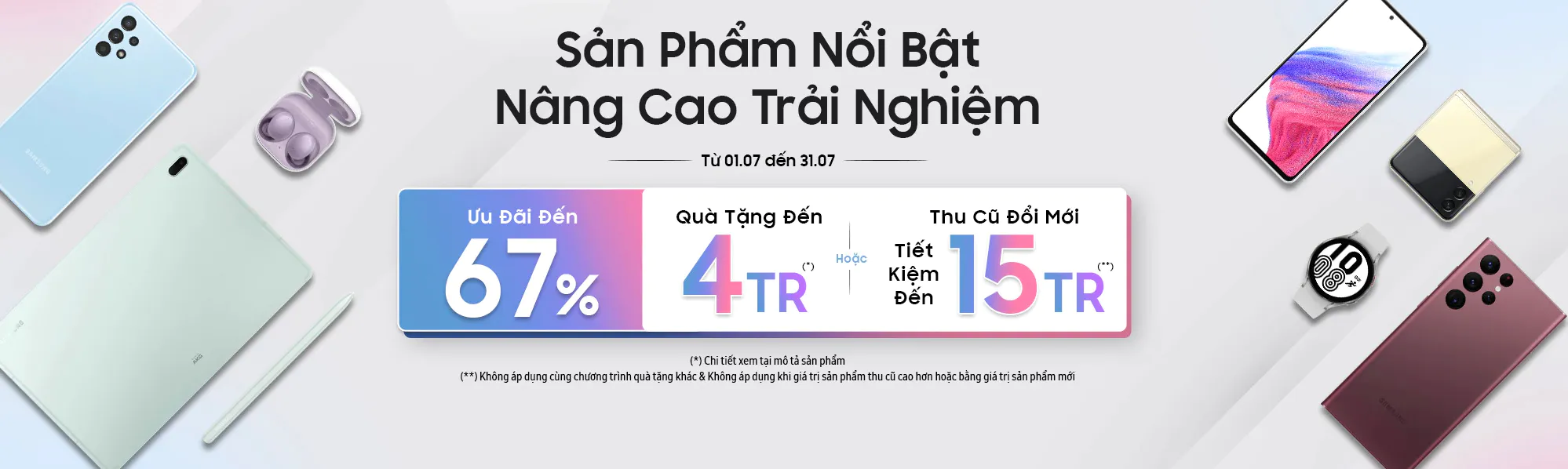 sản phẩm nổi bật - nâng cao trải nghiệm