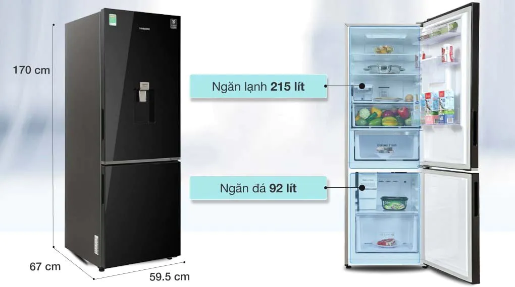 Samsung Inverter 307 lít RB30N4190BU/SV