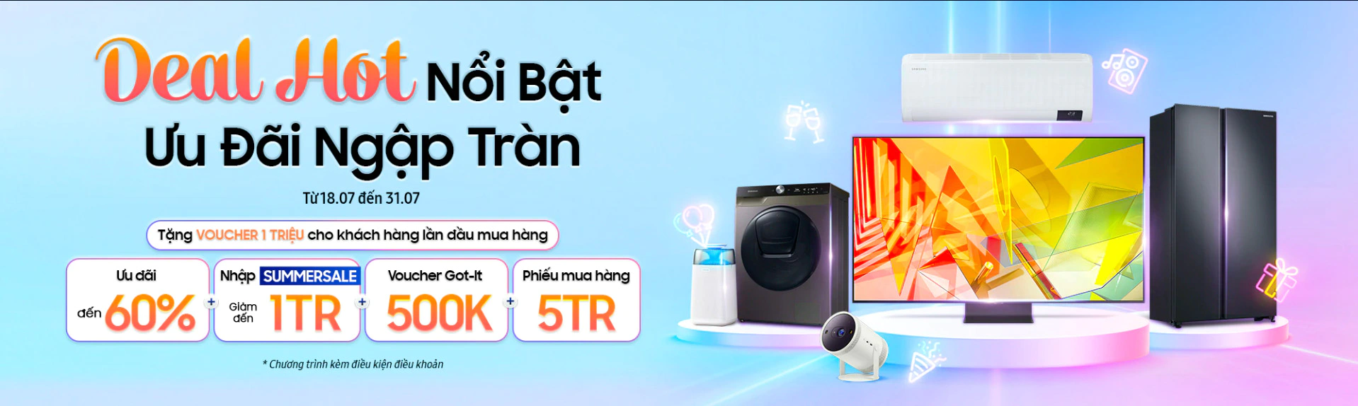banner gia dụng