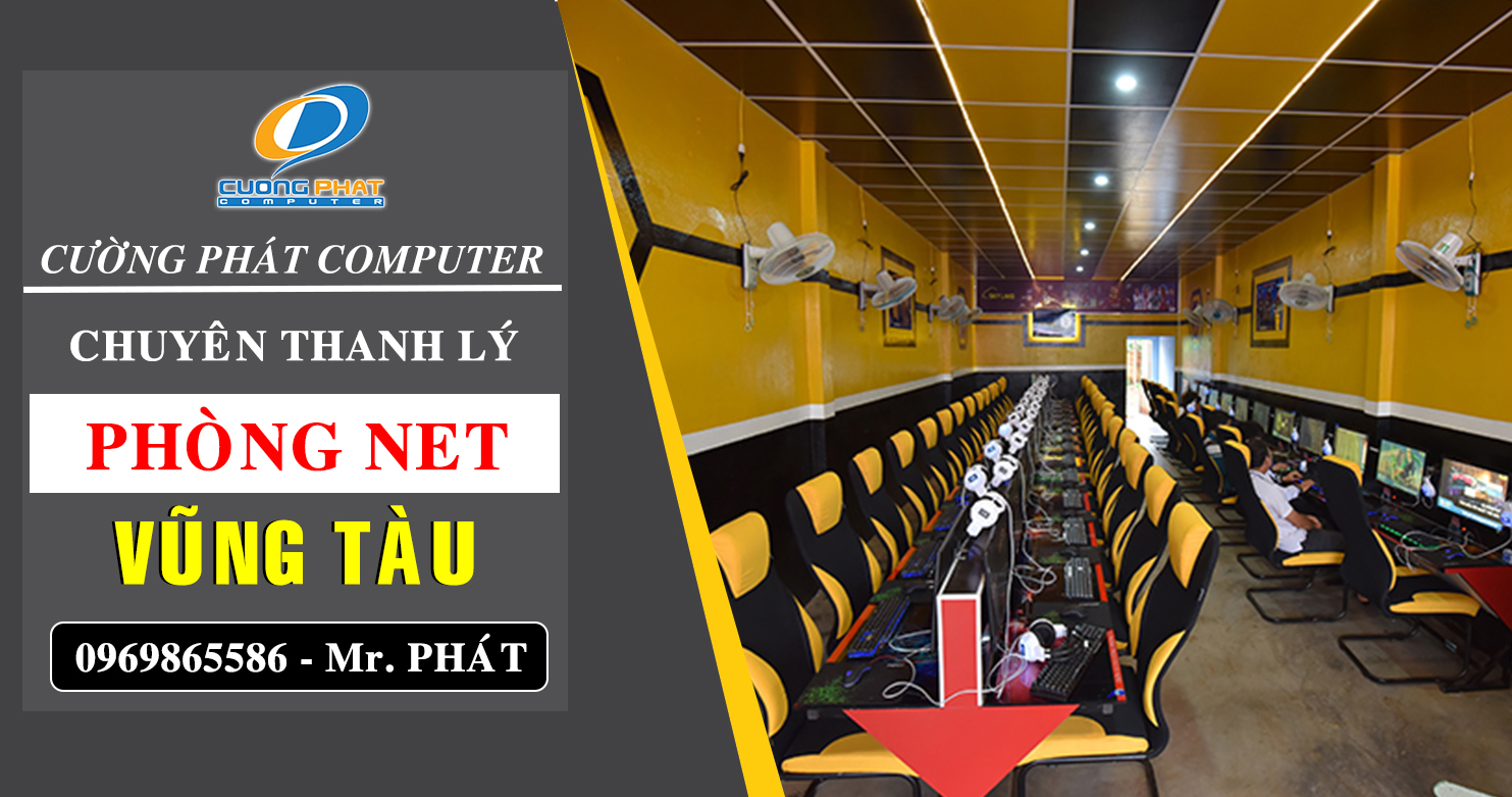 THANH LÝ PHÒNG NET, MUA MÁY VI TÍNH CŨ VŨNG TÀU