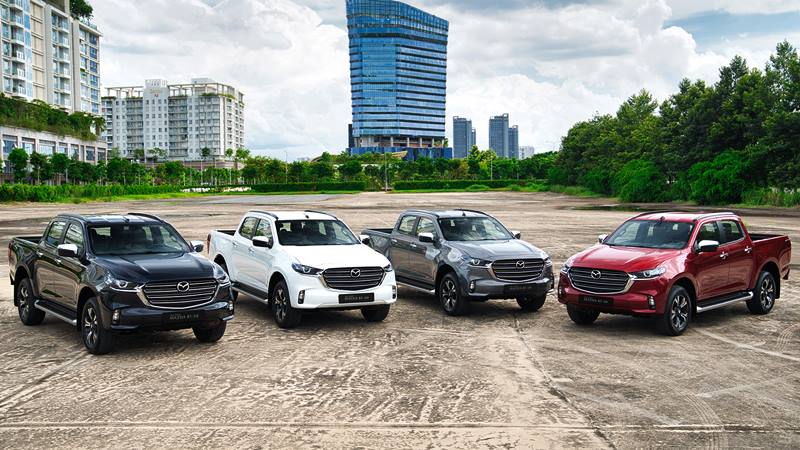 So sánh giá xe Mazda BT-50 2021 với Ranger, Triton, Navara, Hilux So sánh giá xe Mazda BT-50 2021 với Ranger, Triton, Navara, Hilux