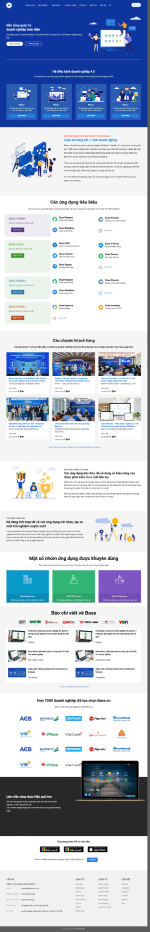 Theme WordPress Website Base