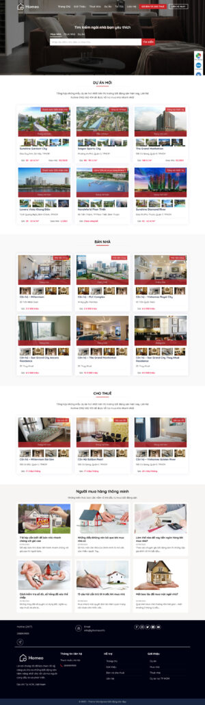 Theme WordPress Website Bất Động Sản 10