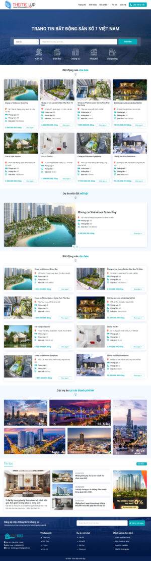 Theme WordPress Website Bất Động Sản 12