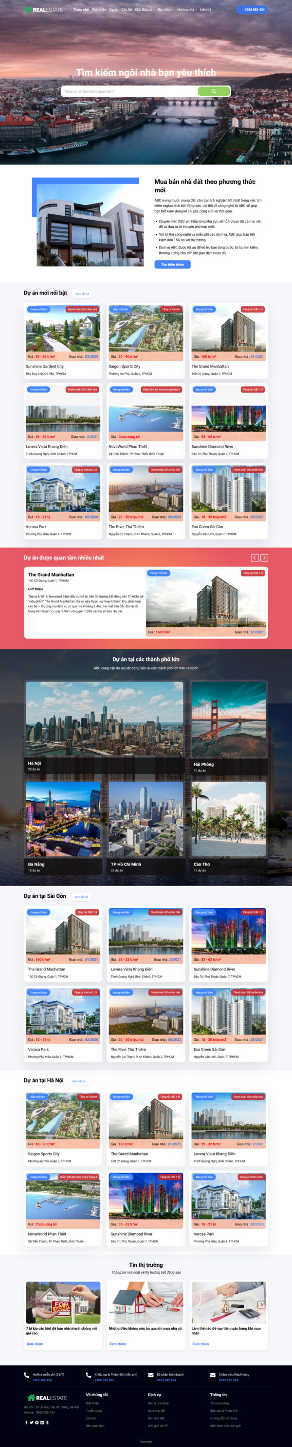 Theme WordPress Website Bất Động Sản 13