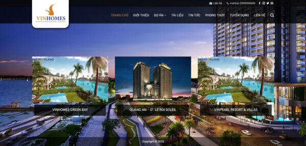 Theme WordPress Website Bất Động Sản 3