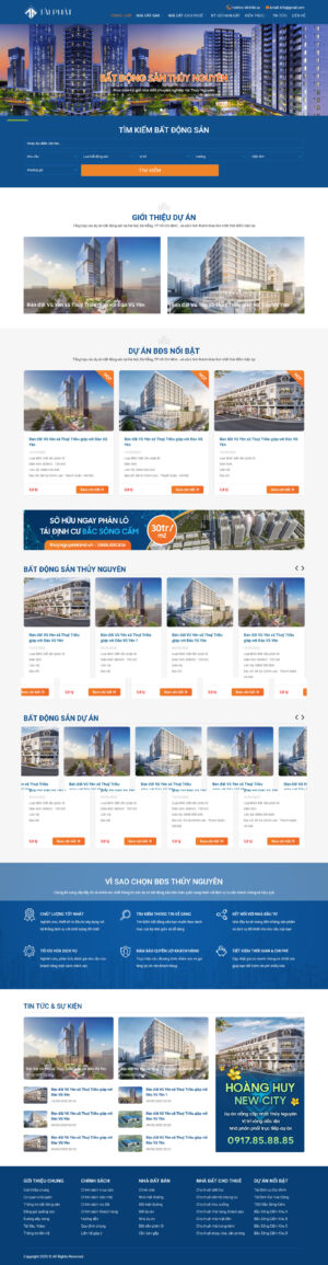 Theme WordPress Website Bất Động Sản 30