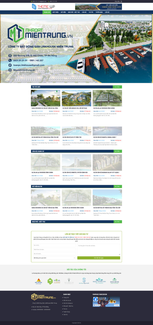 Theme WordPress Website Bất Động Sản 5