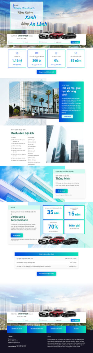 Theme WordPress Website Bất Động Sản Căn Hộ