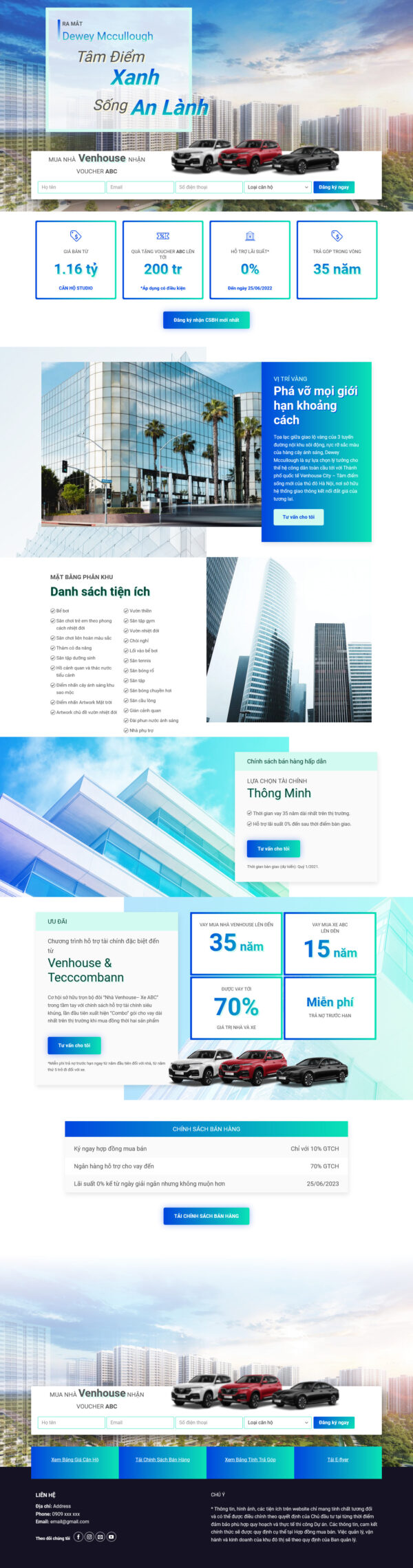 Theme WordPress Website Bất Động Sản Căn Hộ