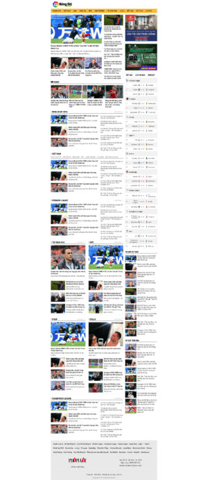 Theme WordPress Website Bóng Đá